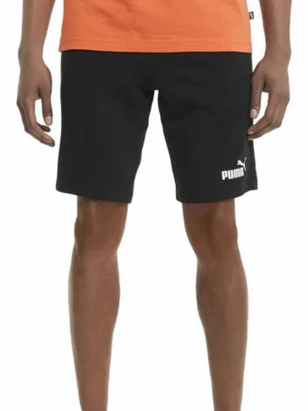 Puma Black Athletic Logo Shorts